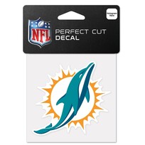 Wincraft Small Decal 4"x4" NFL Miami Dolphins