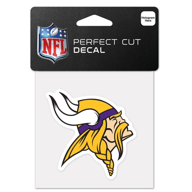 Wincraft Small Decal 4"x4" NFL Minnesota Vikings