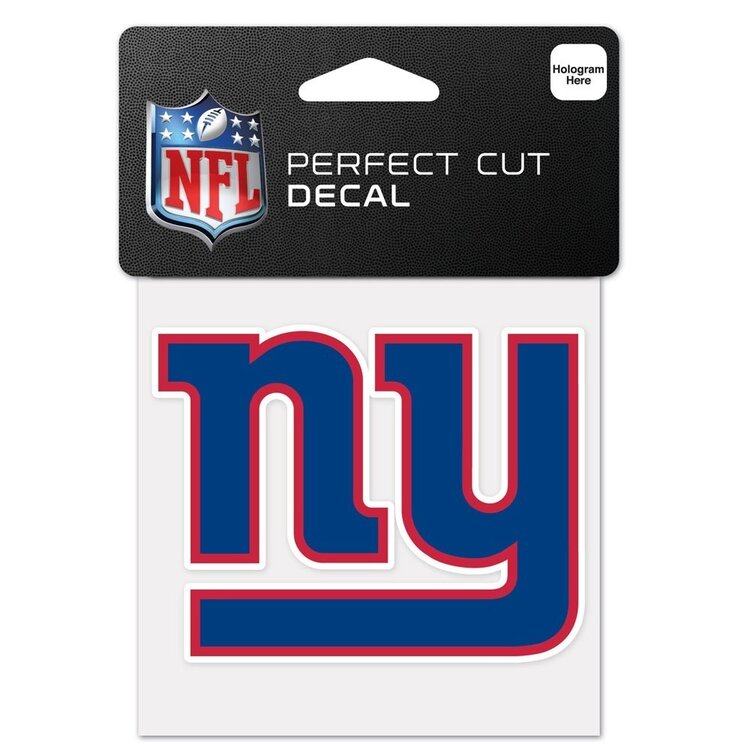 Wincraft Small Decal 4"x4" NFL New York Giants