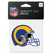 Wincraft Small Decal 4"x4" NFL Los Angeles Rams Throwback Helmet