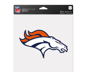 Sticker Auto Denver Broncos Adesivo Vinile Denver Broncos - 5 Taglie Diverse, Colore Marrone, Perfetto Per Auto, Caschi, Finestre Adesivo Denver Broncos - Foto 4