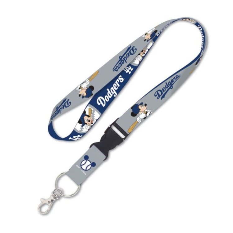 Wincraft Dodgers Lanyard  - Disney Mickey