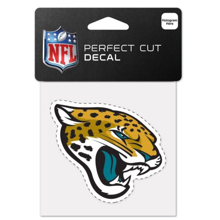 Wincraft Small Decal 4"x4" NFL Jacksonville Jaguars