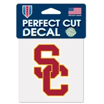 Wincraft Small Decal 4"x4" NCAA USC Trojans SC Logo