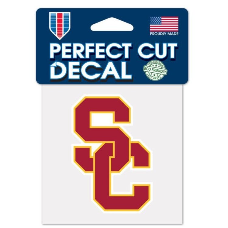 Wincraft Small Decal 4"x4" NCAA USC Trojans SC Logo
