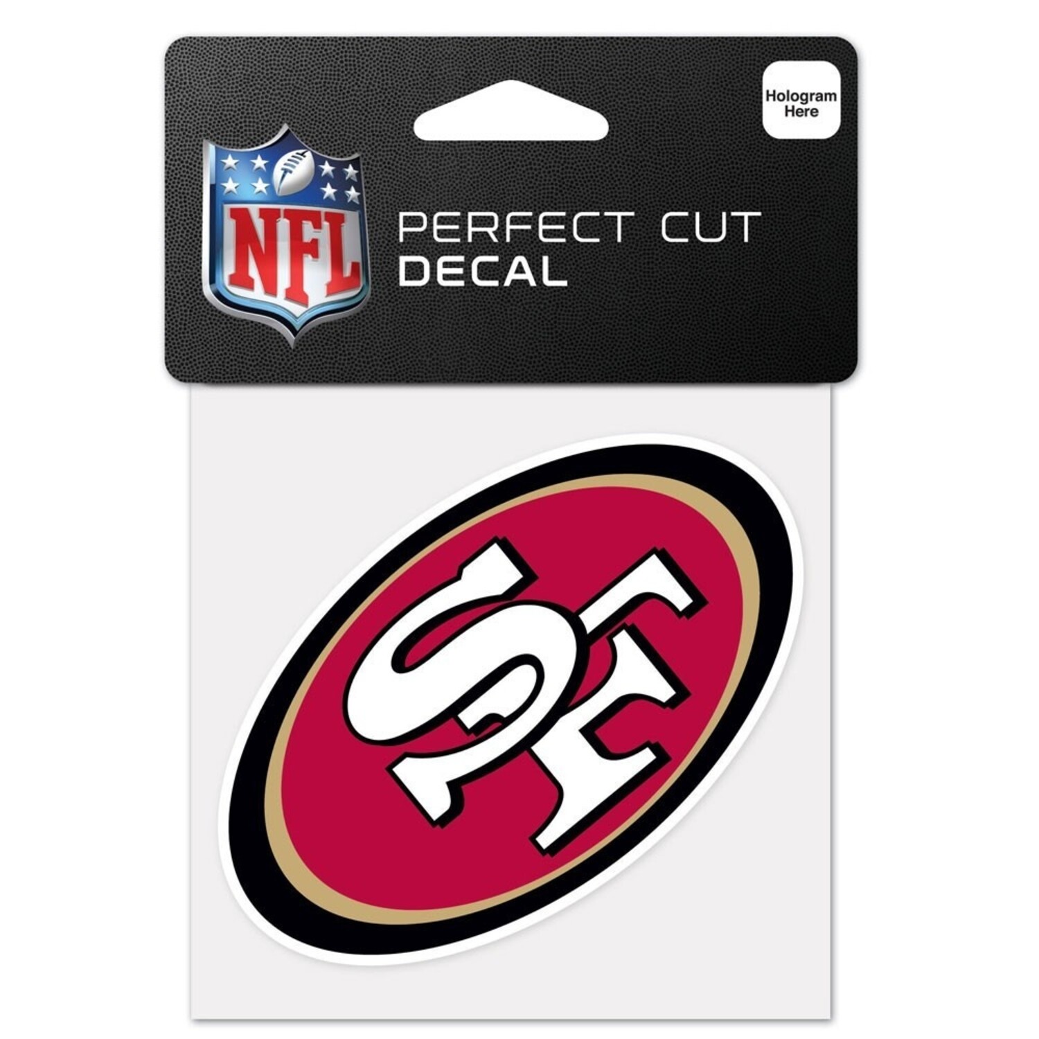 Adesivo Per Paraurti San Francisco 49ers WinCraft – In Vinile – Dimensioni 30.5 X 7.6 Cm