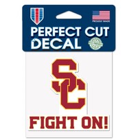 Wincraft Small Decal 4"x4" NCAA USC Trojans SC Fight On