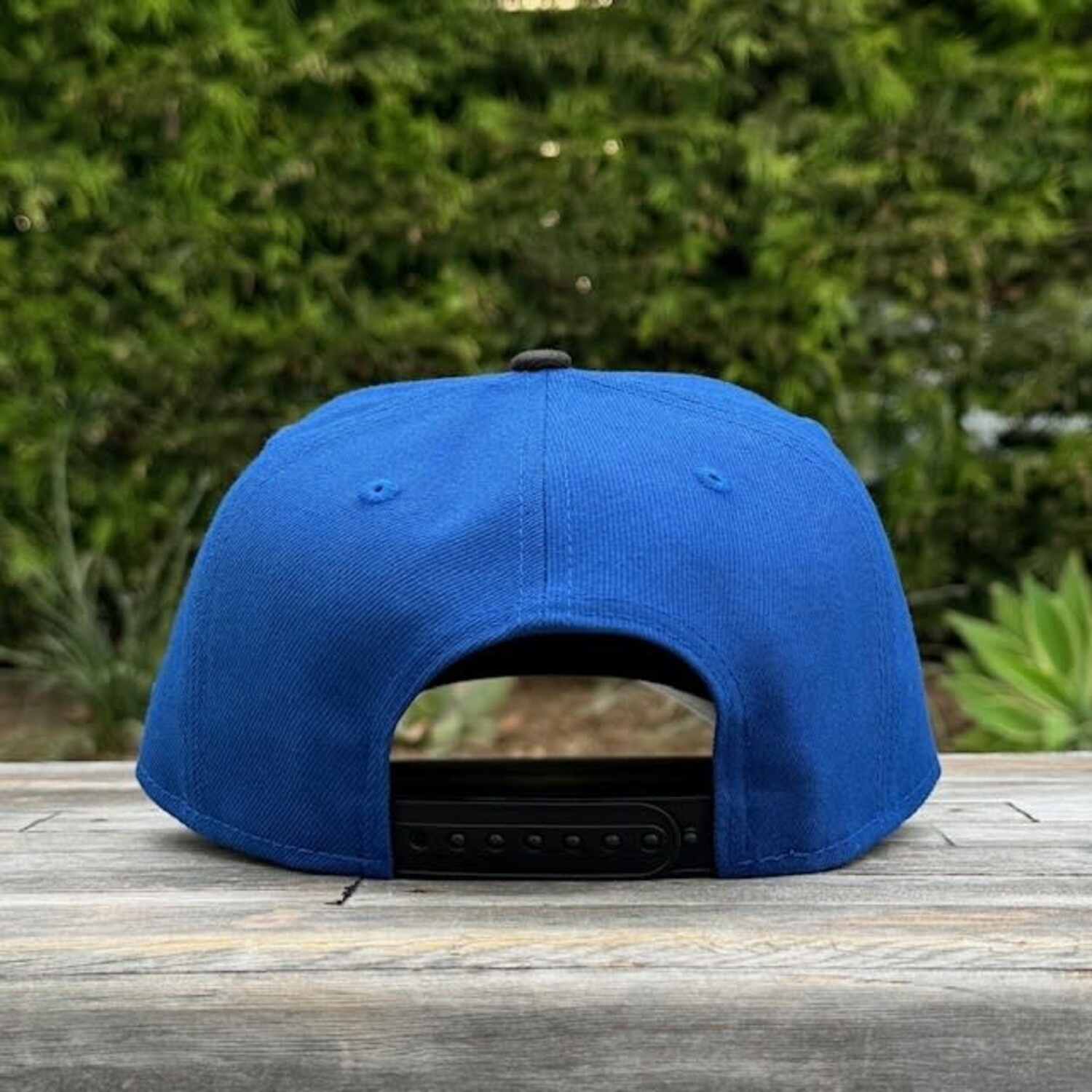 Toronto Blue Jays Indigo/Black White Outline 940 A-Frame Snapback