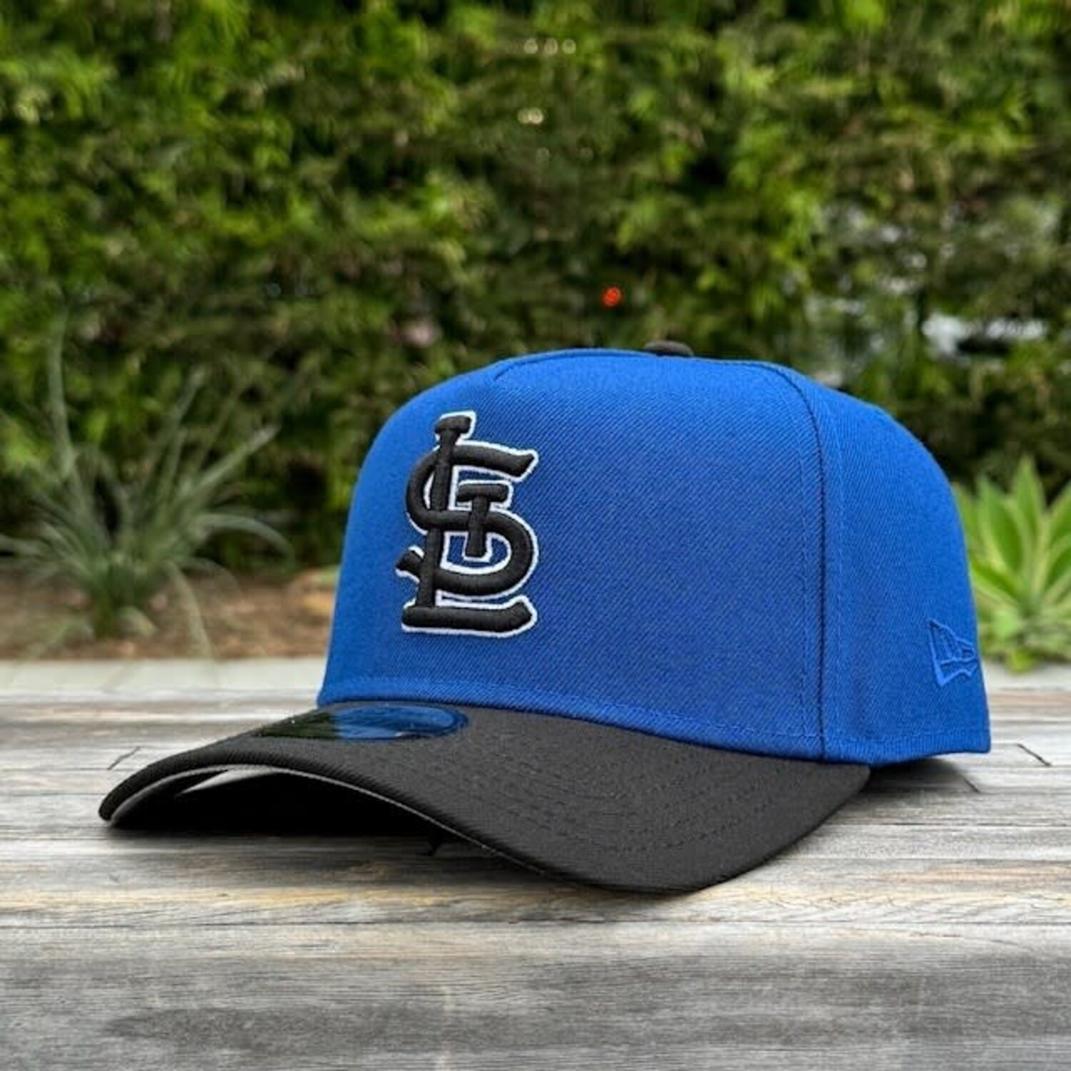 St. Louis Cardinals Indigo/Black White Outline 940 A-Frame  display picture 1