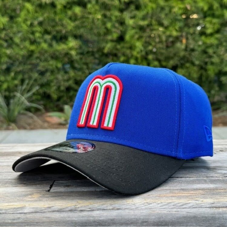 New Era Mexico "M" Royal/Black 940 A-Frame