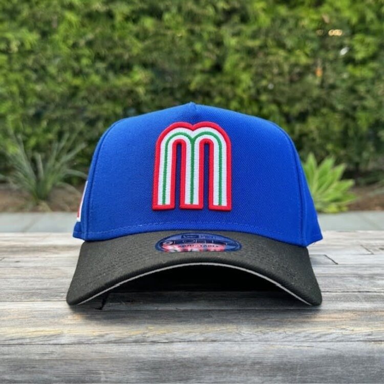 New Era Mexico "M" Royal/Black 940 A-Frame