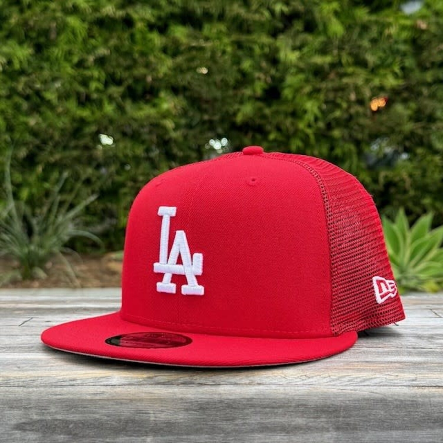 LA Red Mesh 950 Snapback - The Locker Room of Downey LA Red Mesh 950 Snapback - The Locker Room of Downey