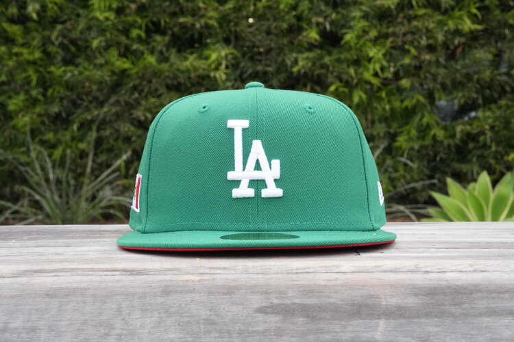 New Era LA Kelly Green Mexico Flag Red UV