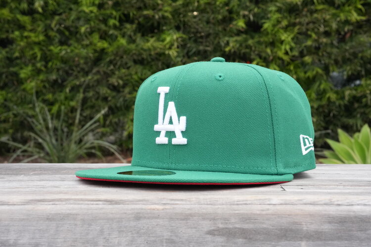 New Era LA Dodgers Kelly Green Mexico Flag Red UV