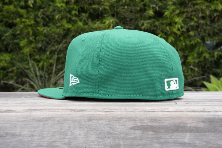 New Era LA Dodgers Kelly Green Mexico Flag Red UV