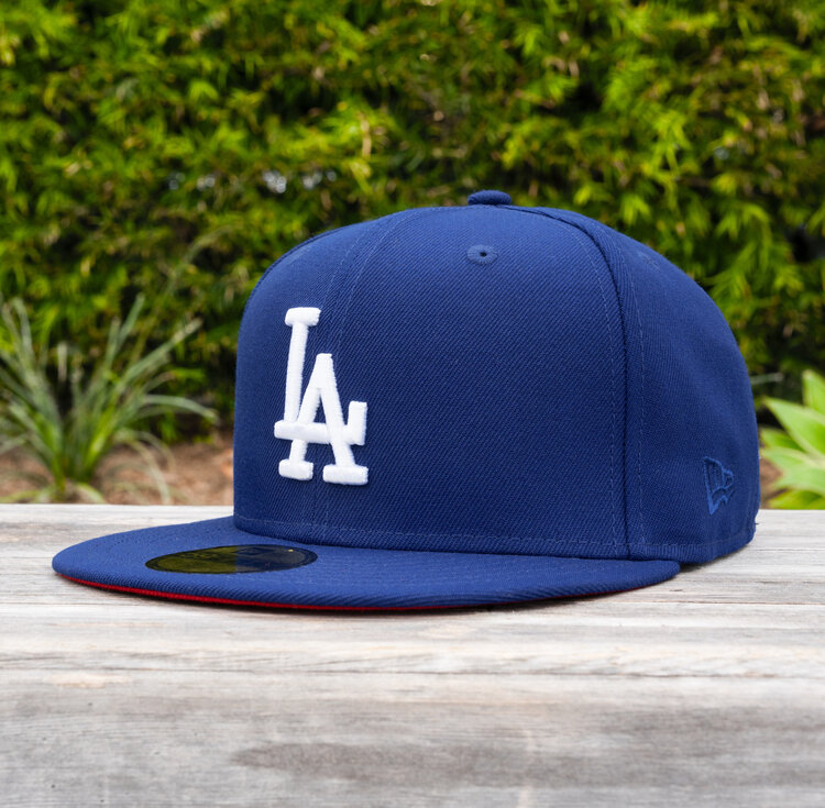 New Era LA Royal White "LA" Red UV