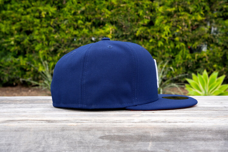 New Era LA Royal White "LA" Red UV