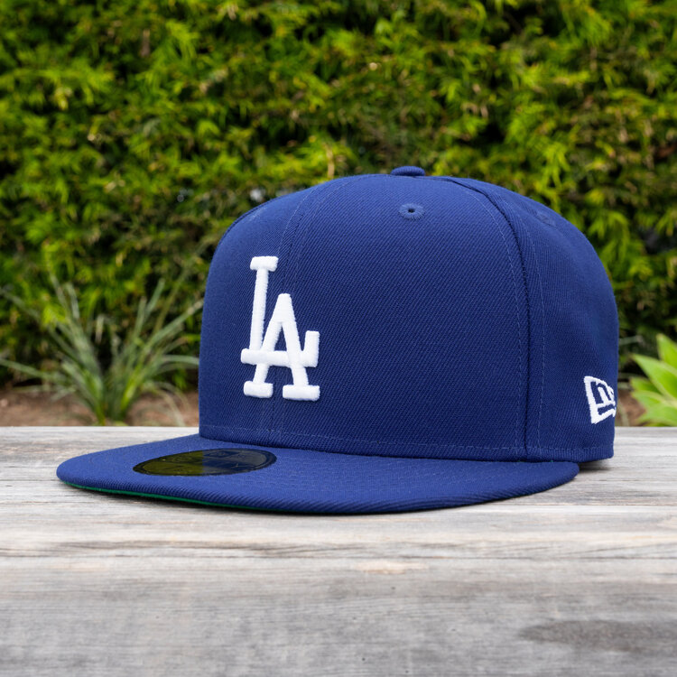 New Era LA Royal White OG Green UV