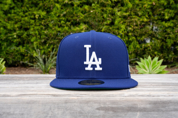 New Era LA Royal White OG Green UV