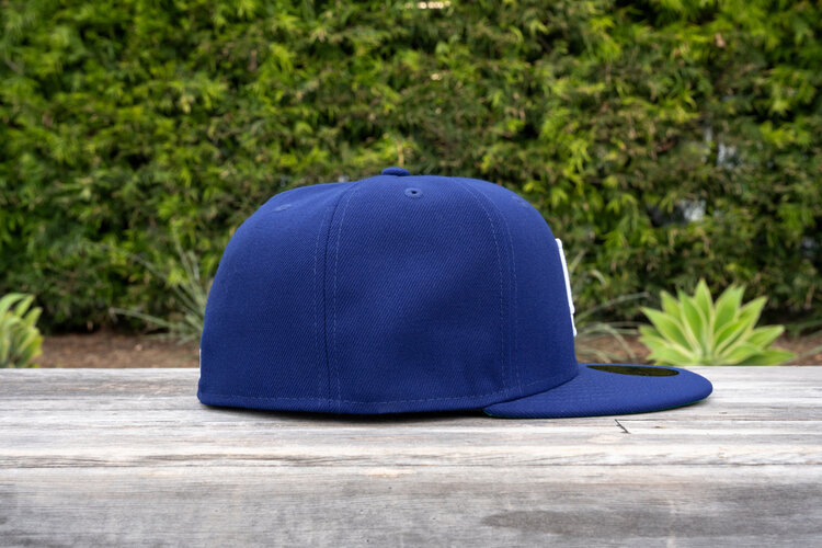 New Era LA Royal White OG Green UV