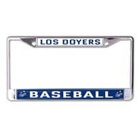 Wincraft Los Doyers Baseball Chrome License Plate Frame