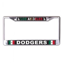 Wincraft Dodgers Mexico Flag License Plate Frame