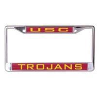 Wincraft USC Trojans Chrome Acrylic License Plate Frame