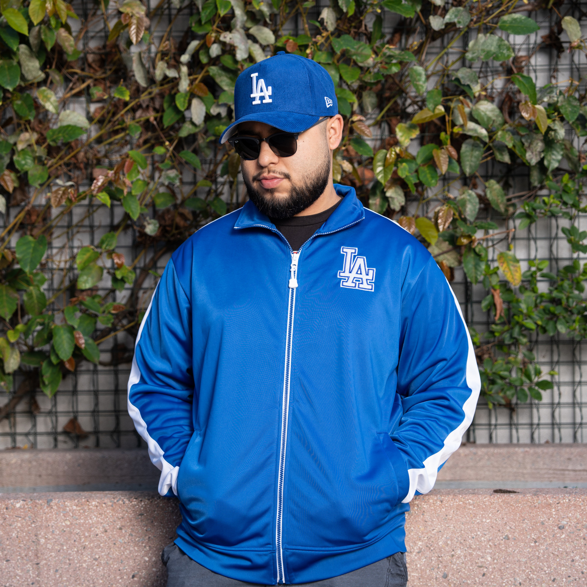 LA Dodgers M&N Flashback Track Jacket - The Locker Room of Downey