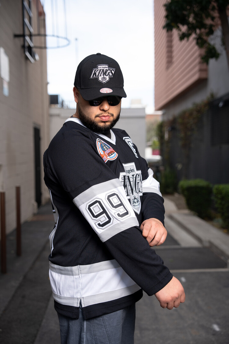 Mitchell and Ness NHL LA Kings 1992 Wayne Gretzky #99 Jersey Black