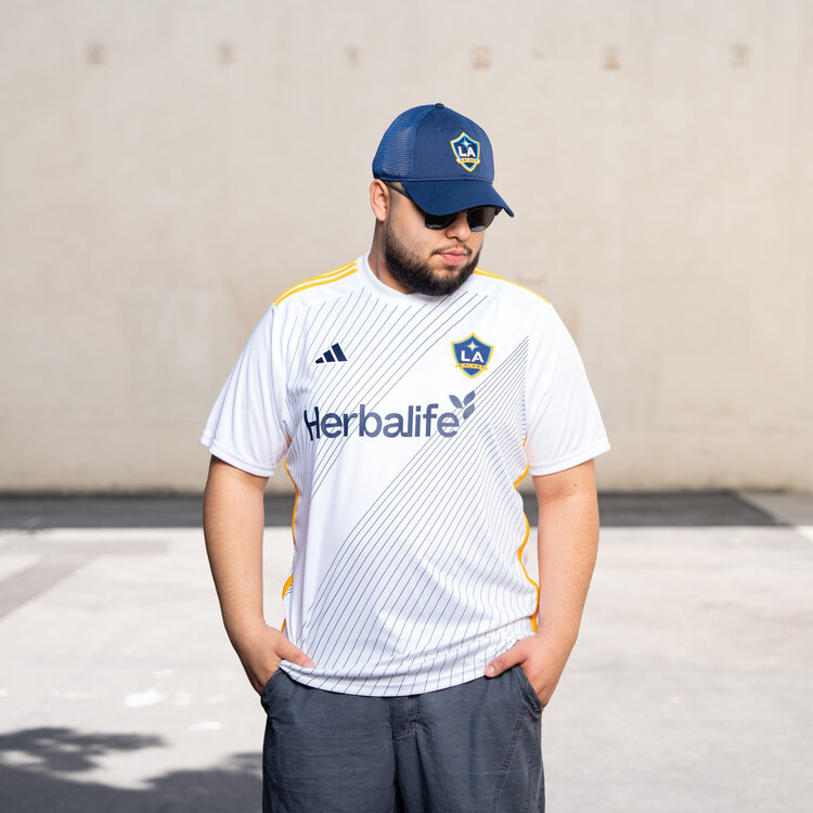 Adidas LA Galaxy 2024 White Home Replica Jersey