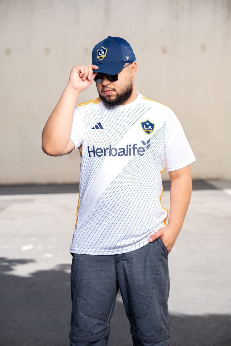 Adidas LA Galaxy 2024 White Home Replica Jersey