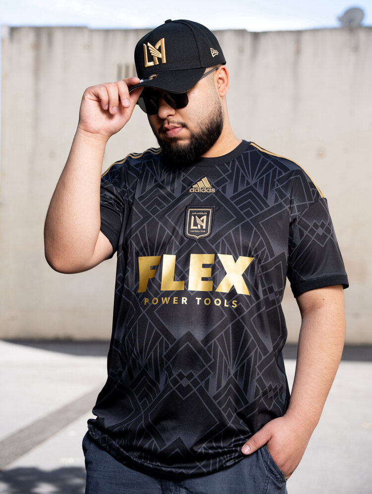 Adidas LAFC Men's 22-23 Black Replica Jersey