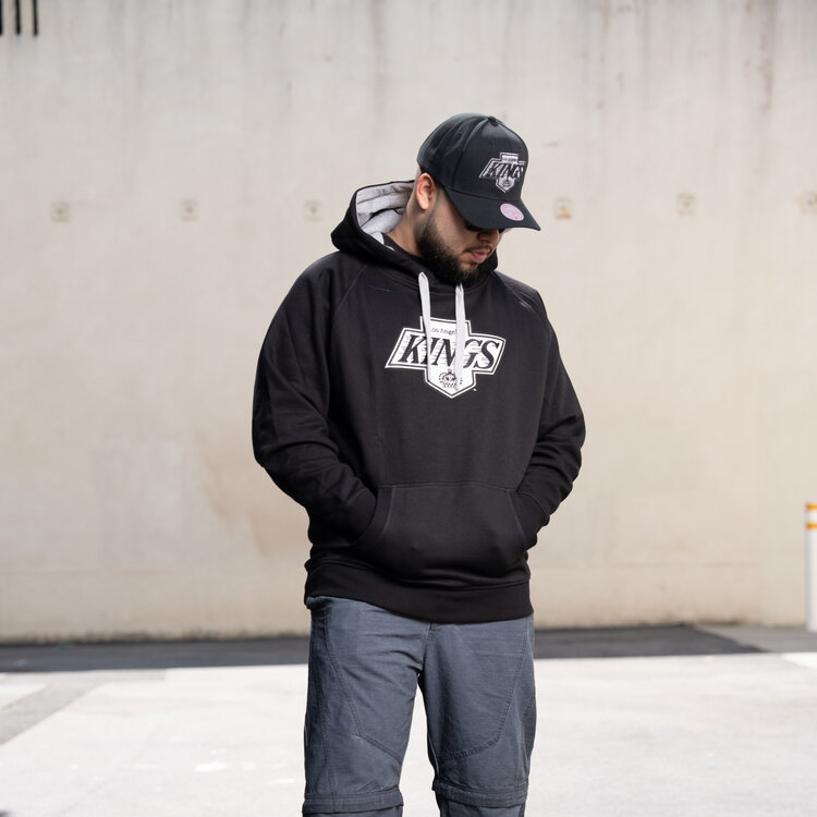 Antigua LA Kings Pullover Hoodie Vintage Black