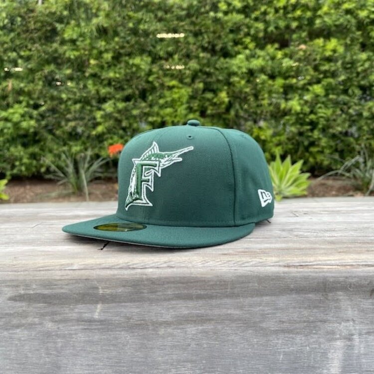 New Era Marlins Dark Green Gray UV
