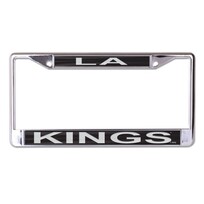 Wincraft LA Kings Chrome Team Color Silver Acrylic Inserts License Plate Frame