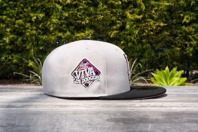 New Era LA Stone/Black Pink-Black OL Viva SP 5950 Fitted