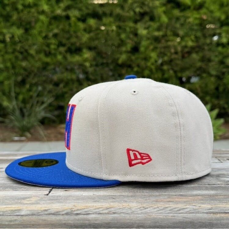 New Era Charros Stone/Royal Retro Logo