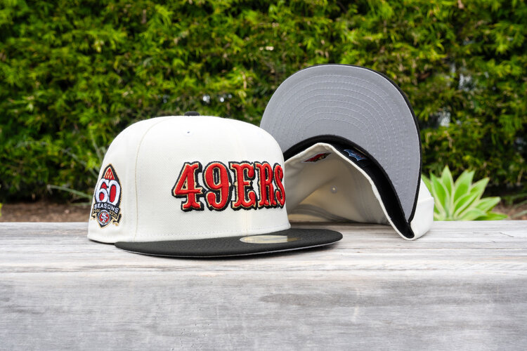 New Era 49ers Retro 60 Ivory/Black