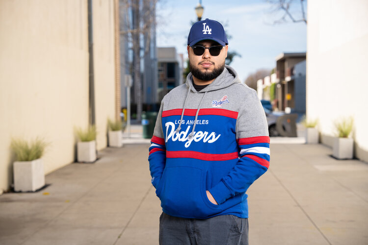 Mitchell and Ness LA Dodgers Mitchell & Ness Head Coach Hoodie