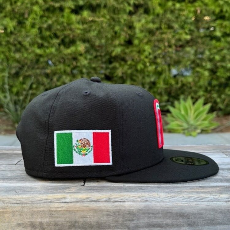 New Era Mexico Black Team "M" w/Flag 950