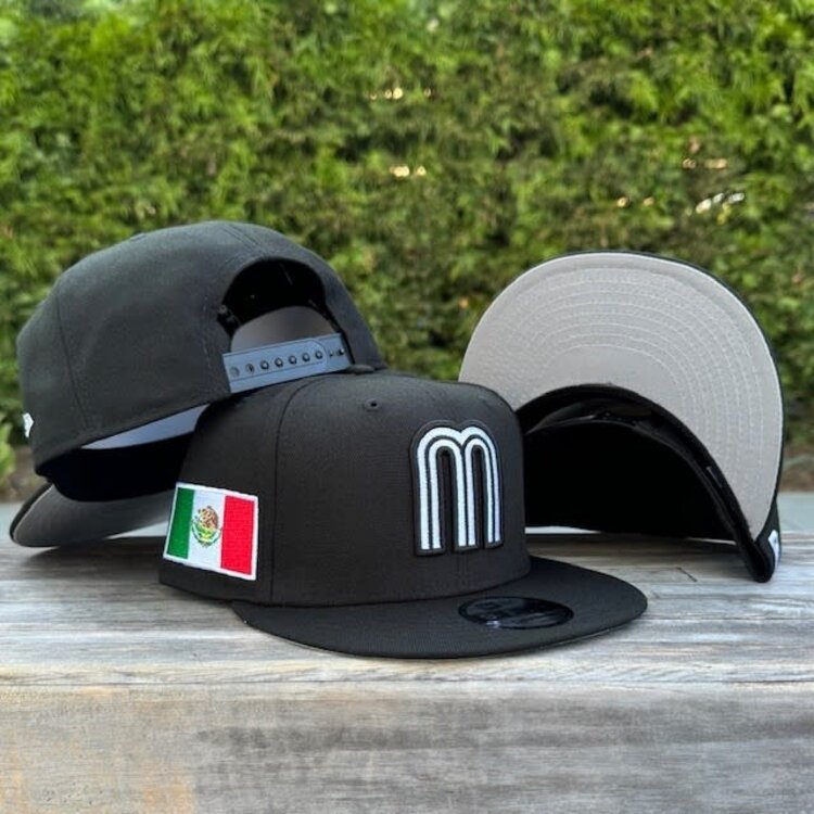 New Era Mexico Black White "M" 950 Snapback