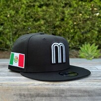 New Era Mexico Black White "M" 950 Snapback