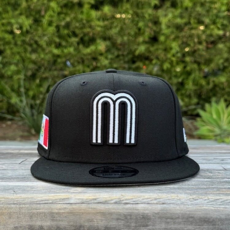 New Era Mexico Black White "M" 950 Snapback