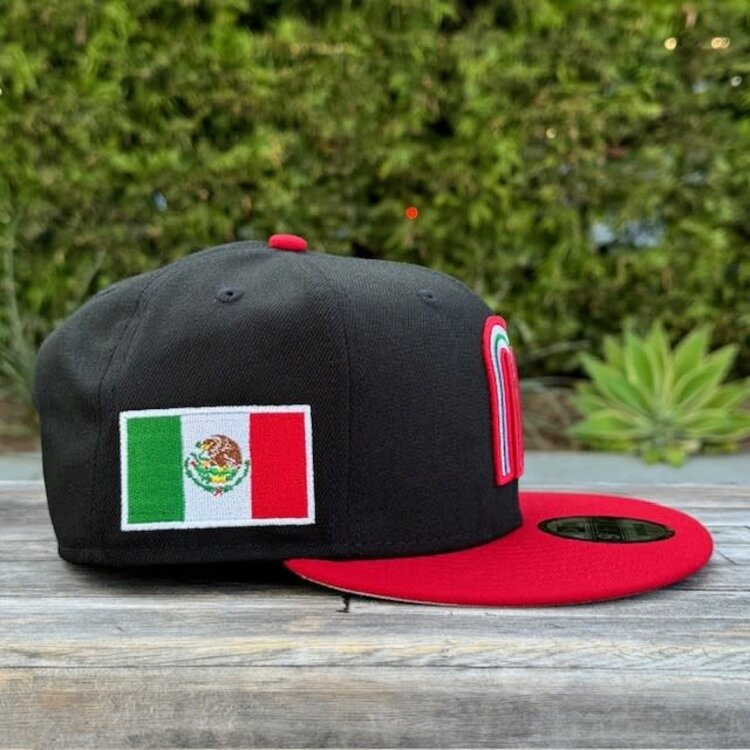 New Era Mexico Black/Red "M" w/Flag 950