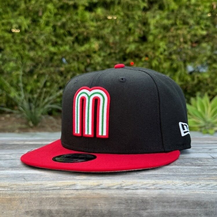 New Era Mexico Black/Red "M" w/Flag 950
