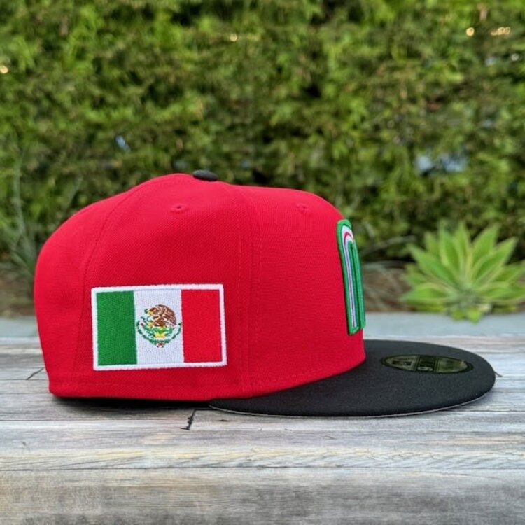 New Era Mexico Red/Black "M" w/Flag 950