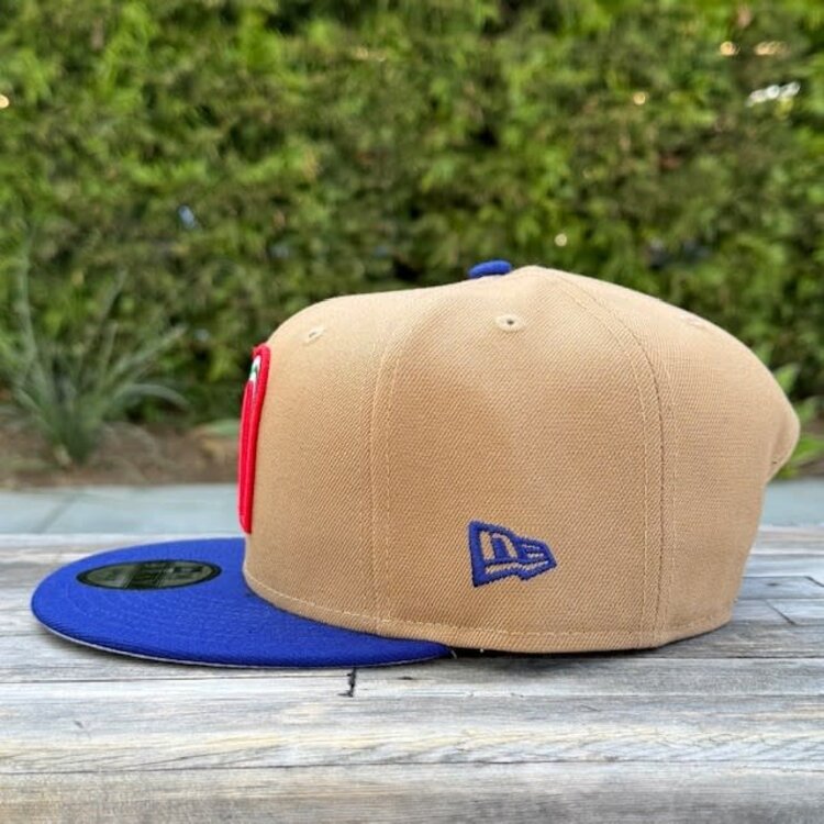 New Era Mexico Khaki/ Royal "M" w/Flag 950 Snapback