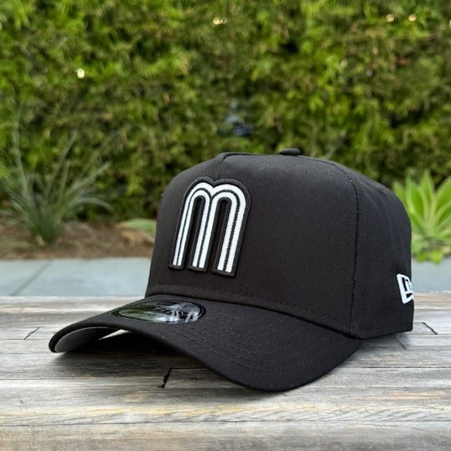 Mexico Black White 940 A-Frame Snapback - The Locker Room of Downey