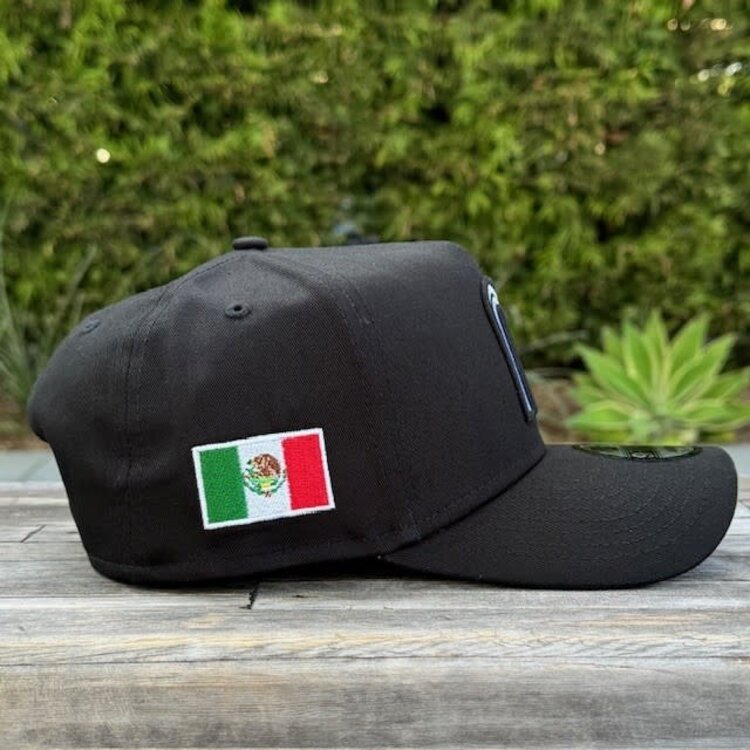 New Era Mexico Black White 940 A-Frame
