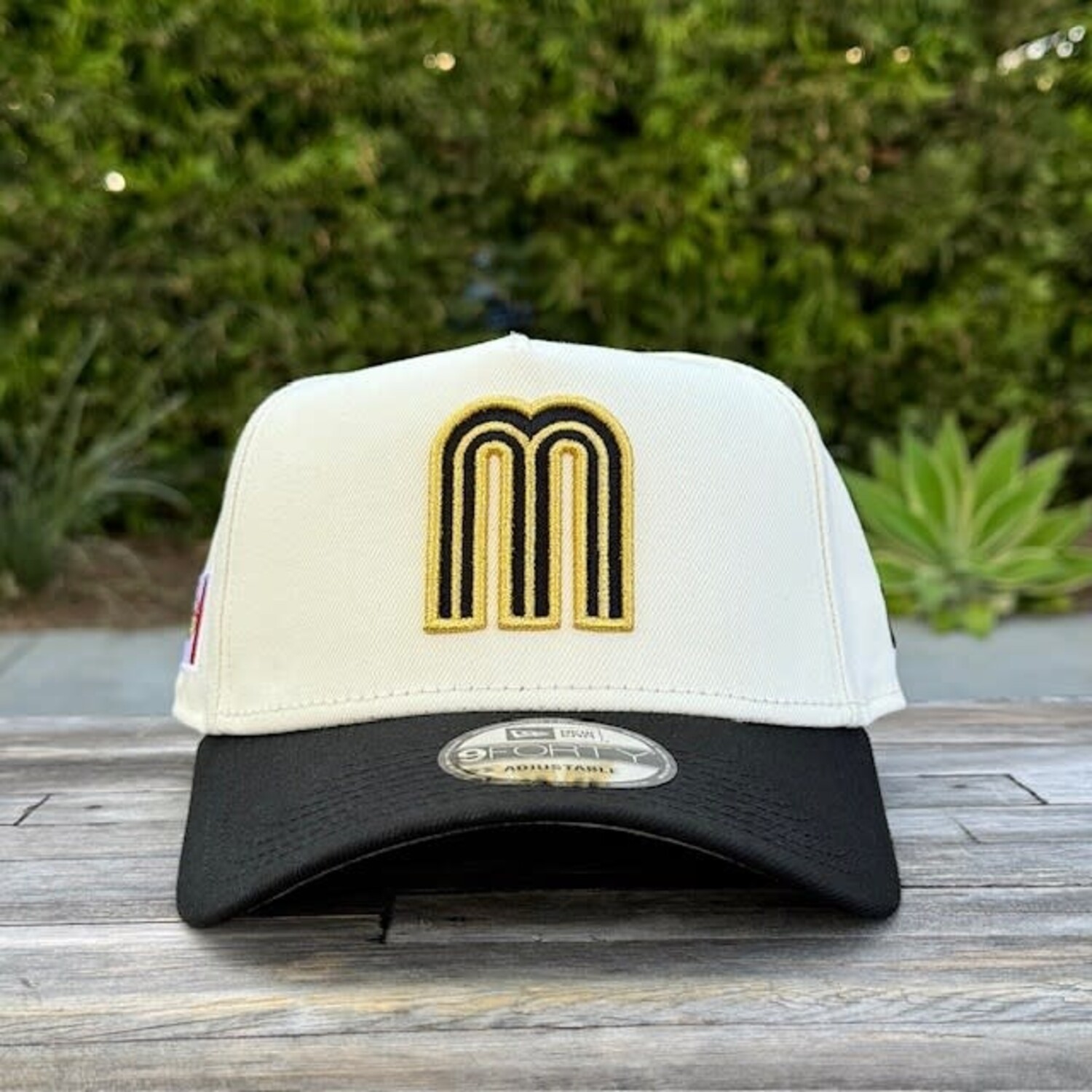 Mexico Ivory/ Black 940 A-Frame Snapback - The Locker Room of Downey